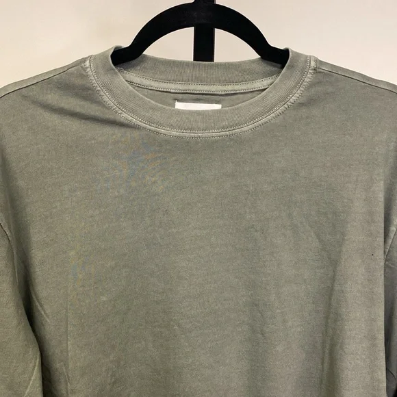 MATE the Label Organic Cotton Long Sleeve Tee In Forest - Picture 2 of 7